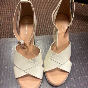 Alex Marie Women's Elegant Cream Heels